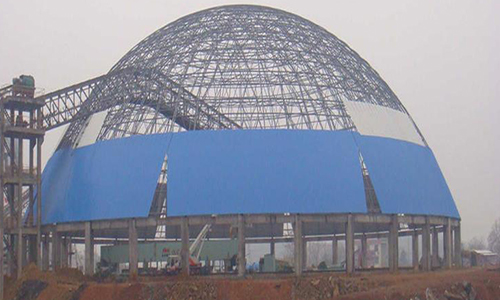 呼伦贝尔螺栓球网架加工的注意事项